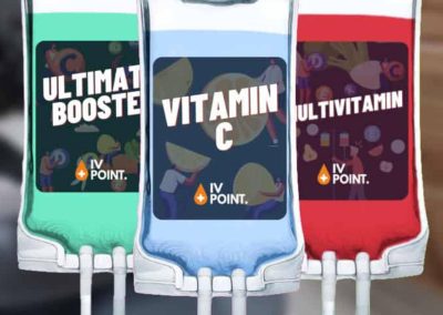 Vitamínové infúzie IV Point – vitamín C, multivitamín a energetická infúzia